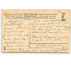 n°11493 - Carte Fantaisie Gaufrée - Meilleurs Voeux - Colombe tenant un cupidon