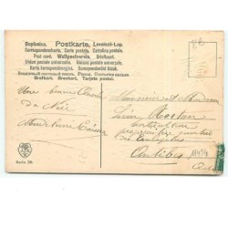 n°11494 - Carte Fantaisie - Bonne Année - Ange gardien près d'un clocher