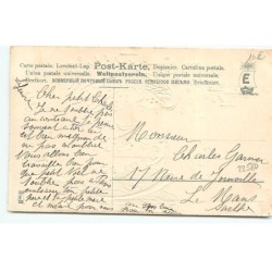 n°22580 - Carte Gaufrée - MSIB n°13532 - Heureux Noël - Deux anges près d'un sapin