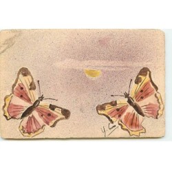 n°22596 - Carte peinte à la...