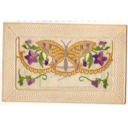 n°22604 - Carte Brodée -...