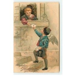 n°22612 - Carte Gaufrée -...