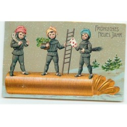 n°22620 - Carte Gaufrée -...