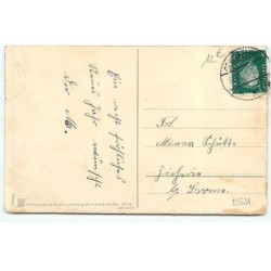 n°22621 - Prosit Neujahr - Bonhomme de neige, tenant une pelle