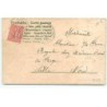 n°22623 - Carte Gaufrée - Bonne Année - Trois têtes d'ange au-dessus de cloches