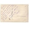 n°11501 - Carte Brodée avec Rabat - Iris - Couple dans un Médaillon