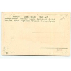 n°22634 - Carte Gaufrée - Heureux Noël - Fillette portant une poupée