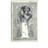 n°11518 - Carte Illustrateur - Art Nouveau - MJS - Femme