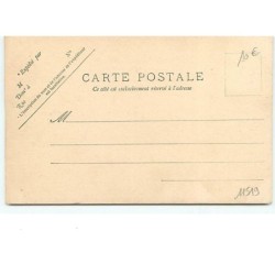 n°11519 - Carte Fantaisie - Portrait de Femme dans la fumée d'un encensoir