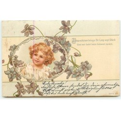 n°22698 - Carte Gaufrée -...