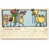 n°22712 - Pâques - MM Vienne n°248 - CK. Cook - Fröhliche Ostern - Poussins habillés