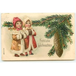 n°22725 - Carte Gaufrée -...