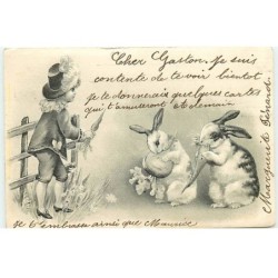 n°22730 - Carte Gaufrée -...