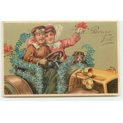 n°22732 - Carte Gaufrée -...