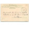 n°11522 - Carte Fantaisie Gaufrée - Flocons de Neige - Femme