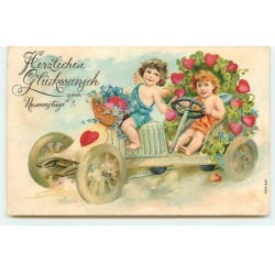 n°22736 - Carte Gaufrée -...