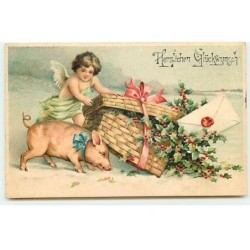 n°22739 - Carte Gaufrée -...