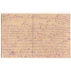 n°22751 - Carte Brodée - Tendre Hommage au plus aimé - Fleurs