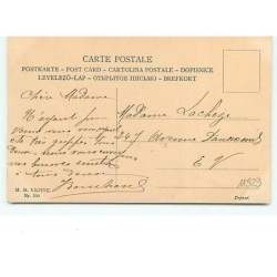 n°11529 - Carte Fantaisie - MM Vienne n°300 - Joyeuses Paques - Femme et Enfant
