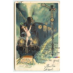 n°22772 - Carte Gaufrée -...