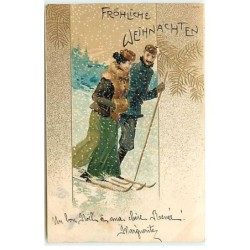 n°22787 - Carte Gaufrée -...