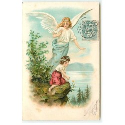 n°22793 - Carte Gaufrée -...