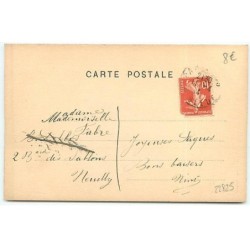 n°22825 - Carte Peinte à la Main - Illustrateur Nini - Joyeuses Pâques - Guêpe suivant des poussins