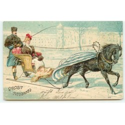 n°22834 - Carte Gaufrée -...