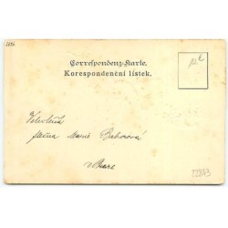 n°22843 - Carte Gaufrée - Animaux - 3 Papilllons portant des fleurs