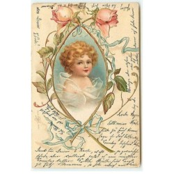 n°22847 - Carte Gaufrée -...