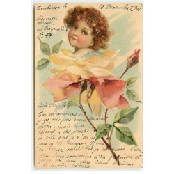 n°22896 - Carte Gaufrée -...