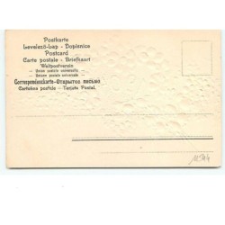 n°11544 - Carte Fantaisie Gaufrée - 1904 dans un coeur