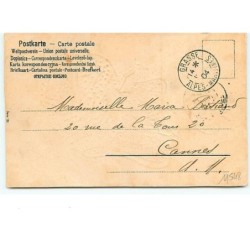n°11548 - Carte Fantaisie - Femme en pleine lecture