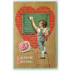 n°22916 - Carte Gaufrée -...