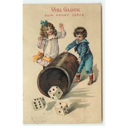 n°22932 - Carte Gaufrée -...