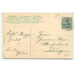 n°22932 - Carte Gaufrée - Viel Glück zum Neuen Jahre - Enfants lançant des dés