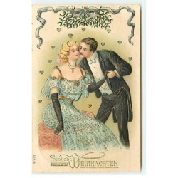 n°22975 - Carte Gaufrée -...