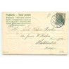 n°22984 - Carte Gaufrée - Herzlichen Glückwunsch zum neuen Jahre - Cochons poussant des pièces d'or