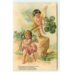 n°22990 - Carte Gaufrée -...