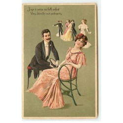 n°22994 - Carte Gaufrée -...