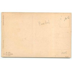 n°23015 - MM Vienne n°882 - W. Barribal -Jeune femme de profil portant un chapeau jaune