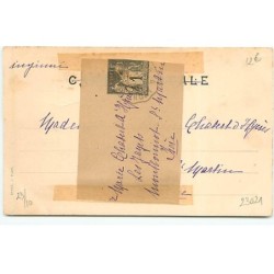n°23021 - Carte dessinée - Un crapaud habillé