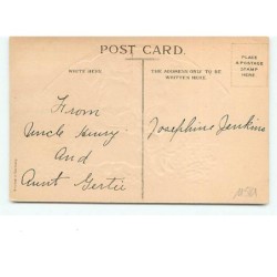 n°11581 - Carte Fantaisie Gaufrée - Valentine Greeting - Clapsaddle - Enfants sous un Parapluie