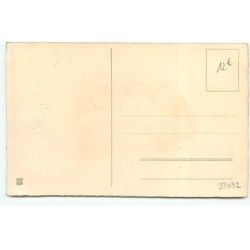 n°23032 - Pâques - Herzlichen Ostergruss - Oeuf humanisé chapeau vert