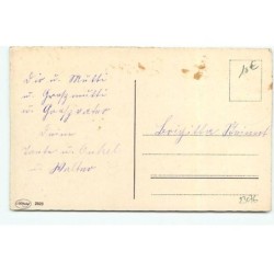 n°23076 - Pâques - Fröhliche Ostern -Poussins habillés, achetant des oeufs à une canne habillée