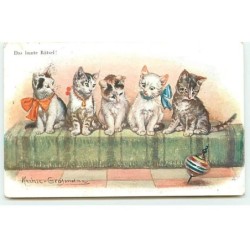 n°23100 - Animaux - Chats -...