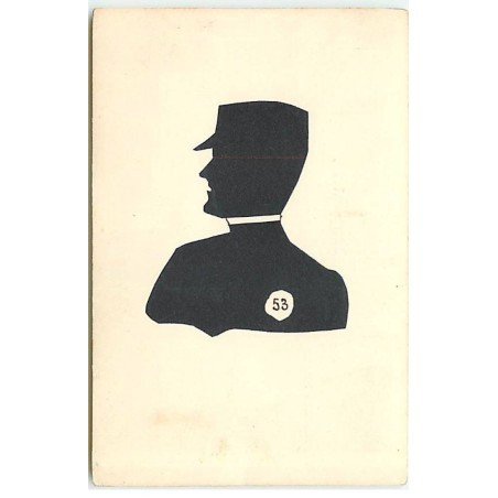 n°23121 - Silhouette d'un Militaire n°53