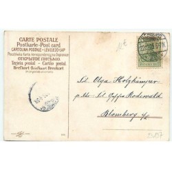 n°23137 - Fröhliche Weihnachten - Clapsaddle - Deux Anges sous des Cloches