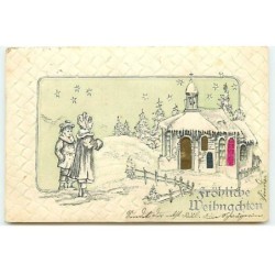 n°23138 - Carte Gaufrée -...