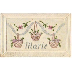 n°23151 - Carte Brodée -...